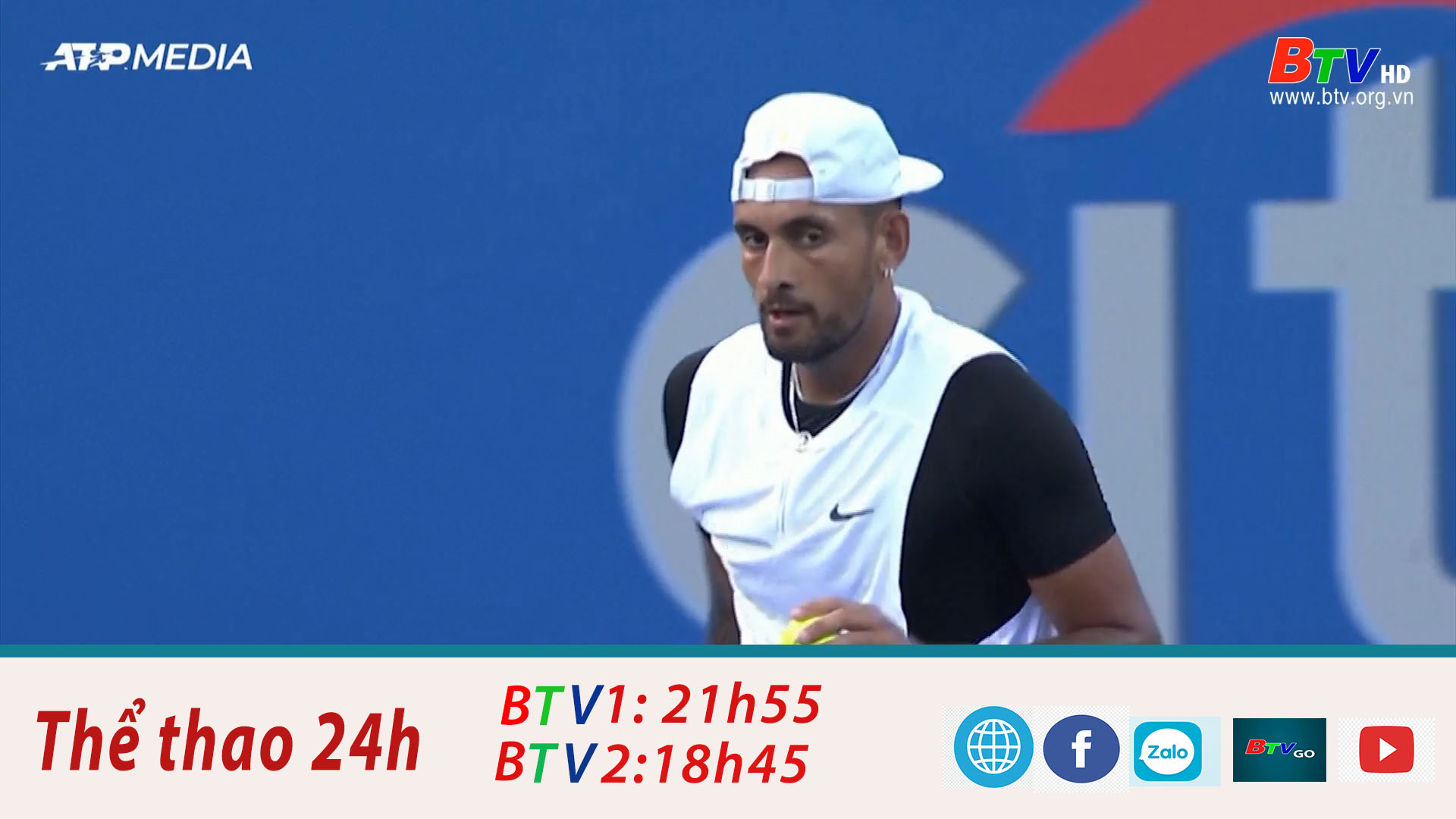 Kyrgios và Rublev khởi đầu thuận lợi ở Giải Washington mở rộng 2022